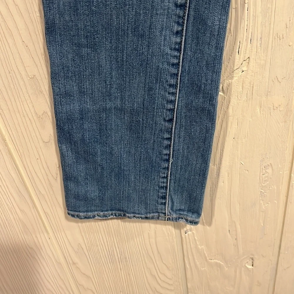 AMERICAN EAGLE STRETCH SLIM BOOT CUT 5 Pocket Woman’s Jeans Size 8 long - Picture 3 of 12